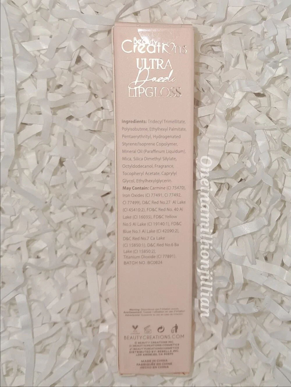 Beauty Creations Ultra Dazzle Lip Gloss - Royalty